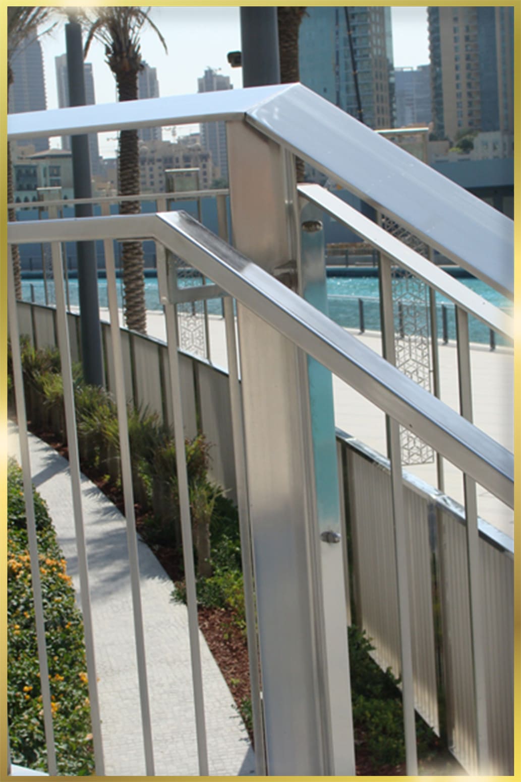 Stainless Steel Railing Fabricators in Burj Khalifa