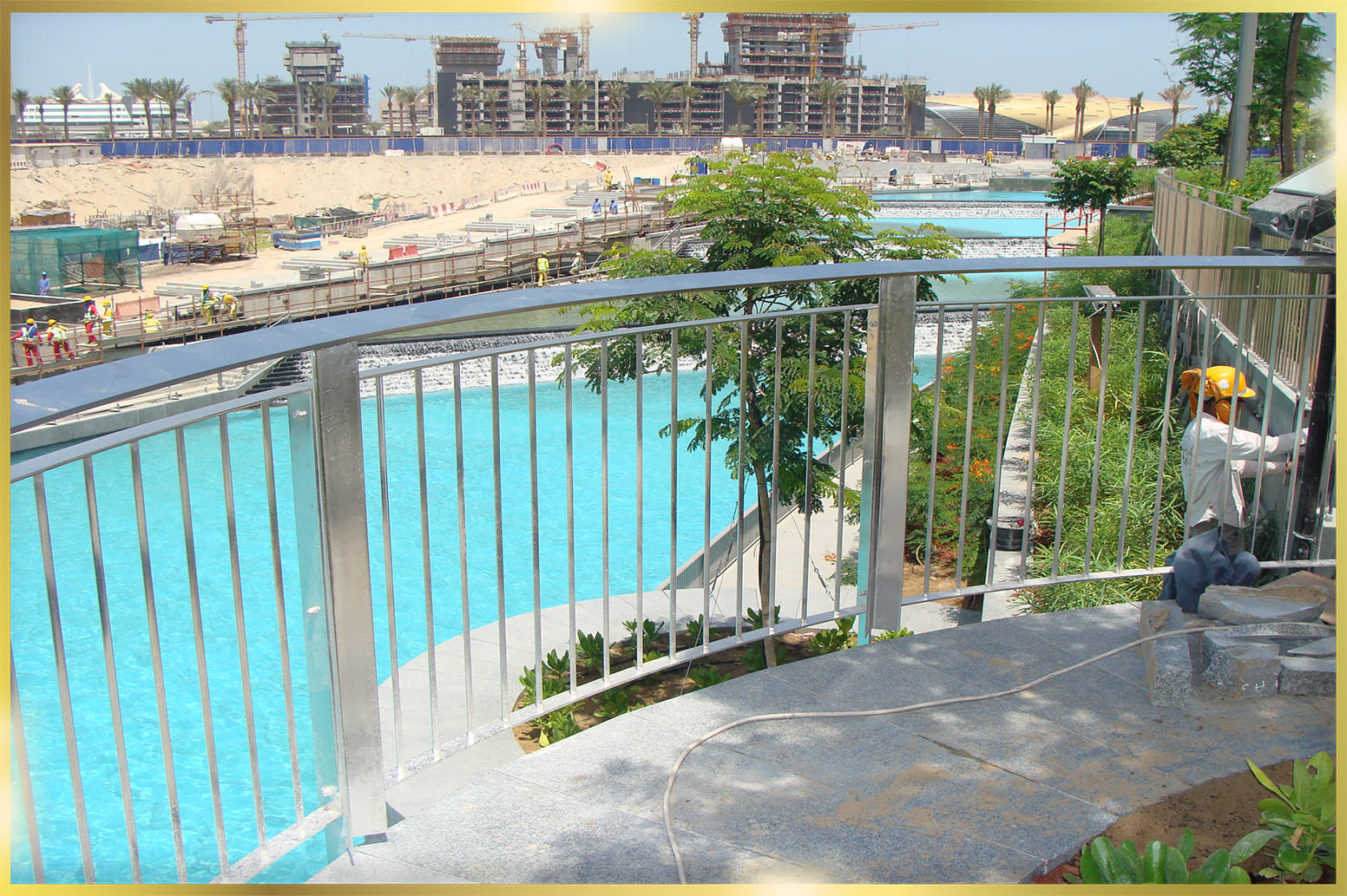 Stainless Steel Railing Fabricators in Burj Khalifa