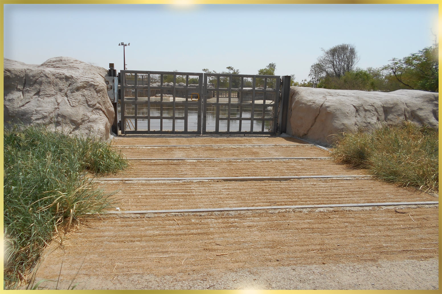 Stainless Steel Electric Gate