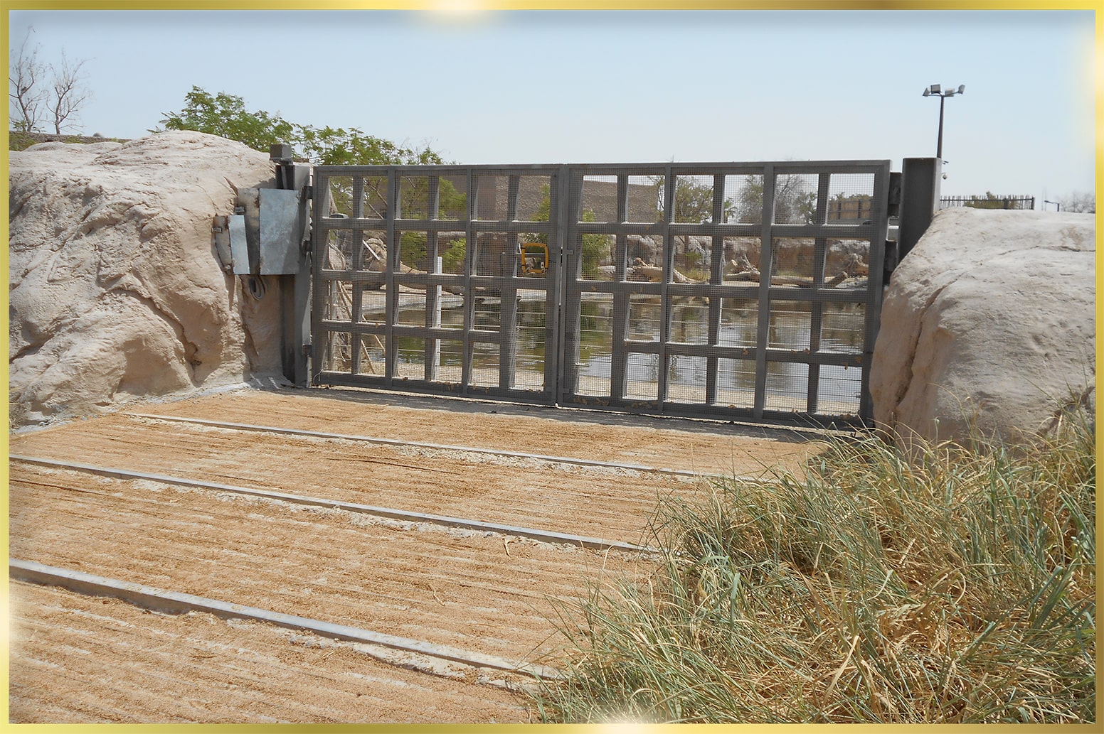 Stainless Steel Electric Gate