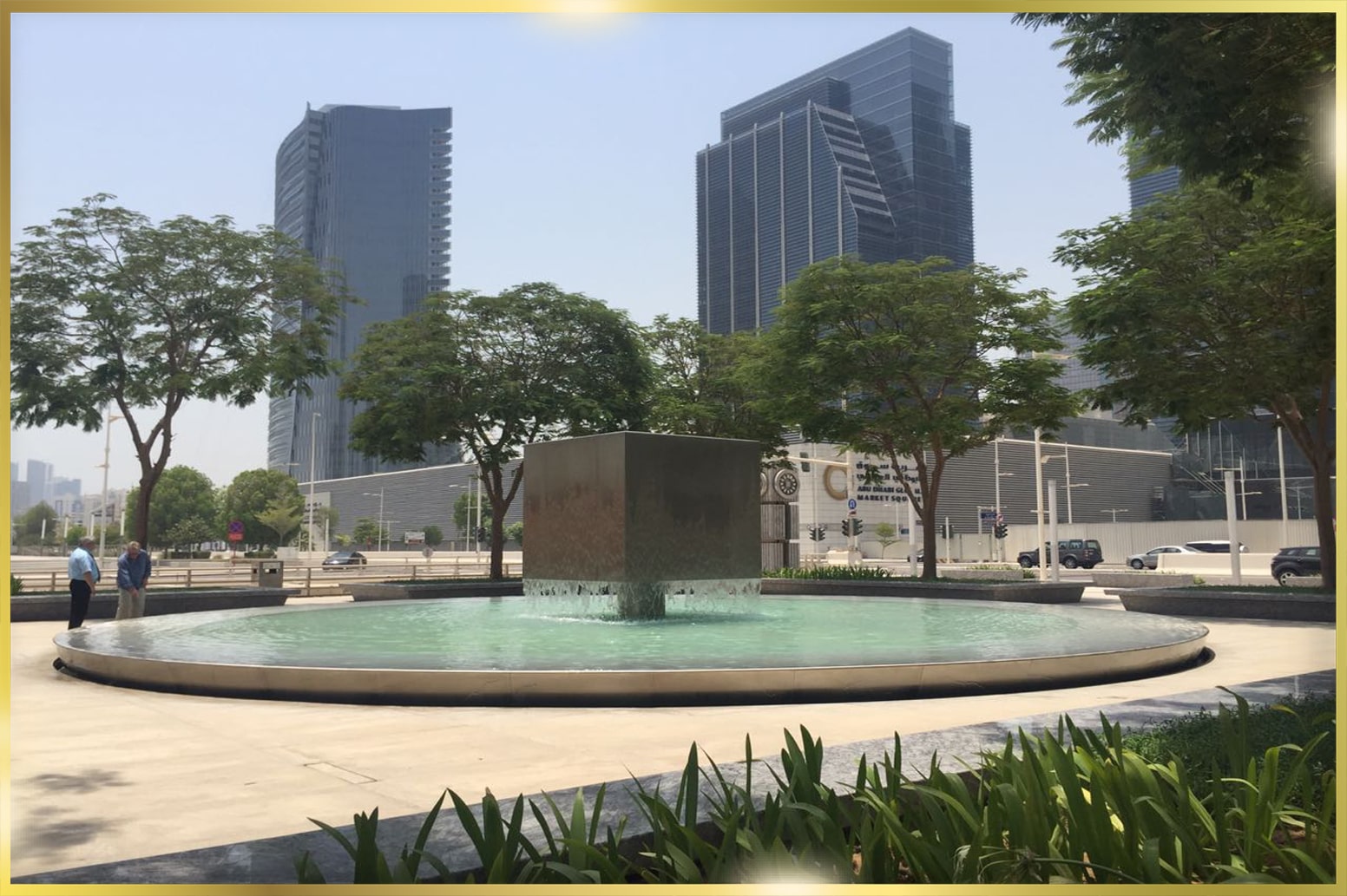 Stainless Steel Sculpture in Al Hilal Bank
