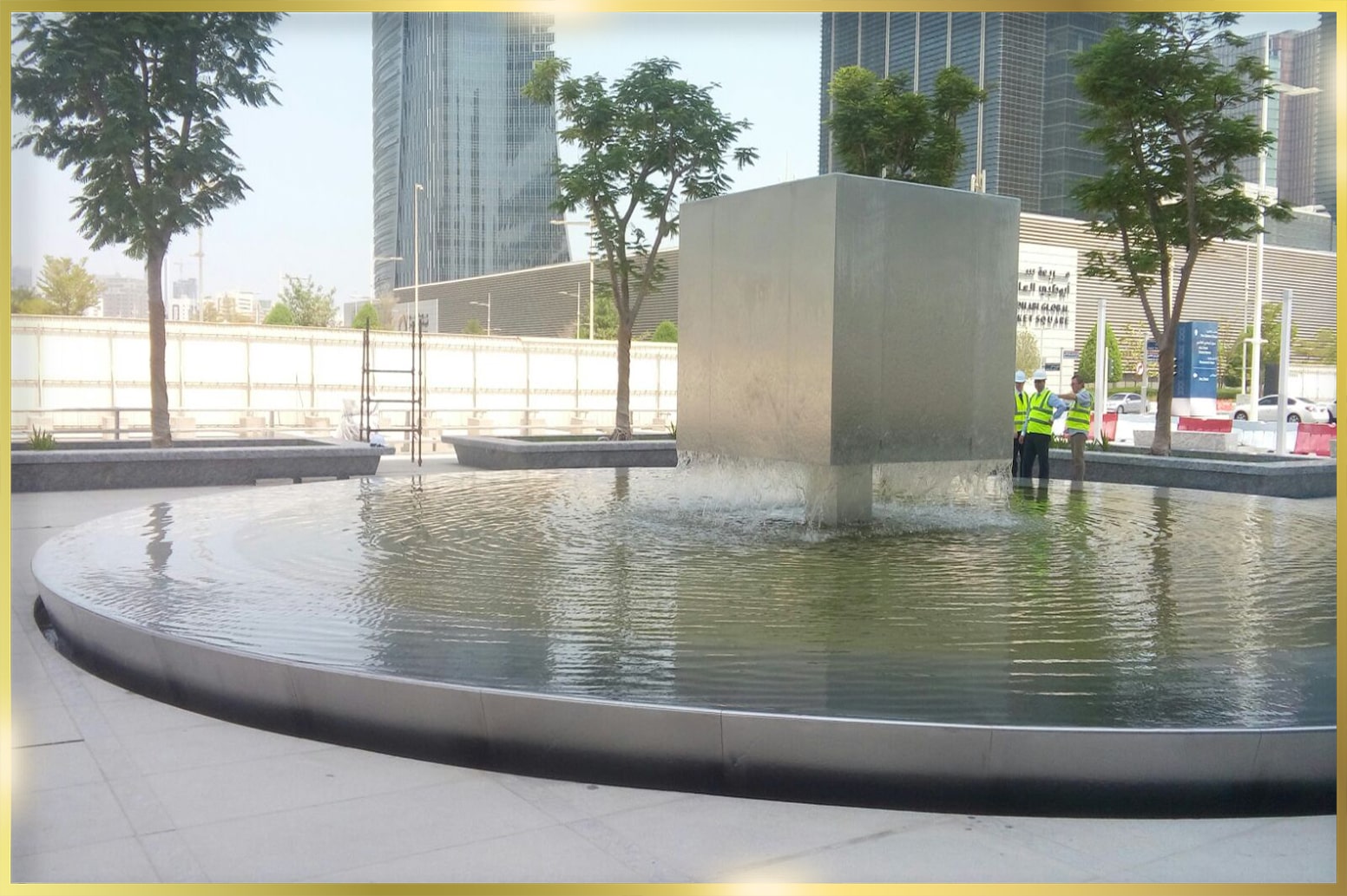 Stainless Steel Sculpture in UAE