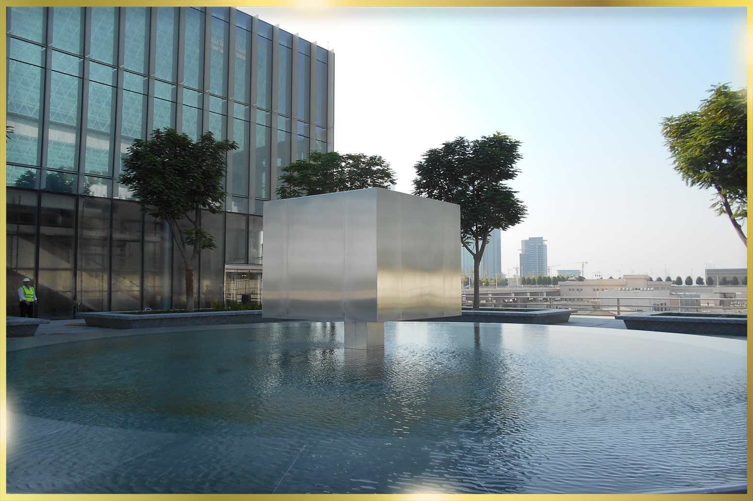 Stainless Steel Sculpture in UAE