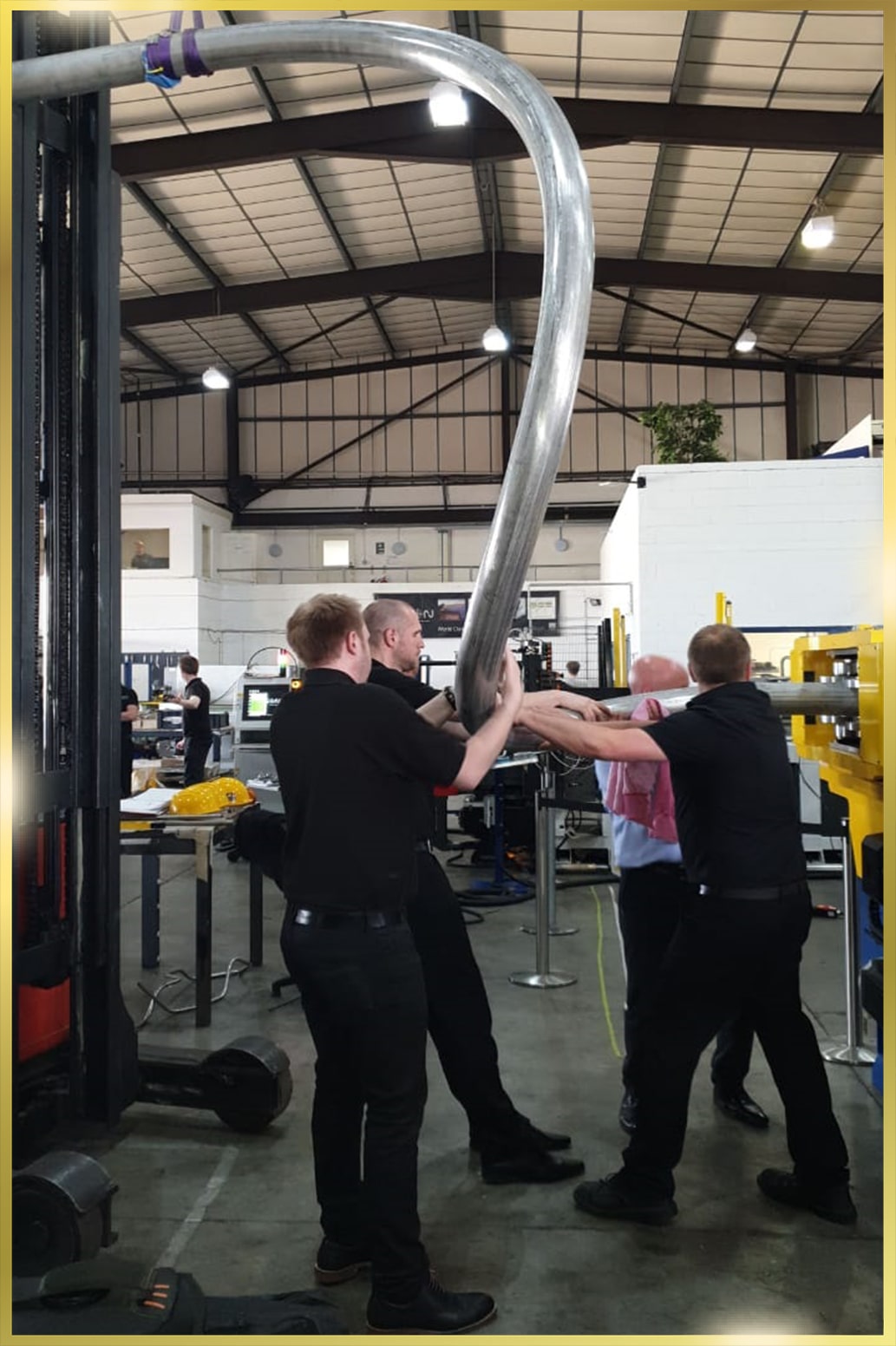 3D Pipe Bending Machine in Dubai