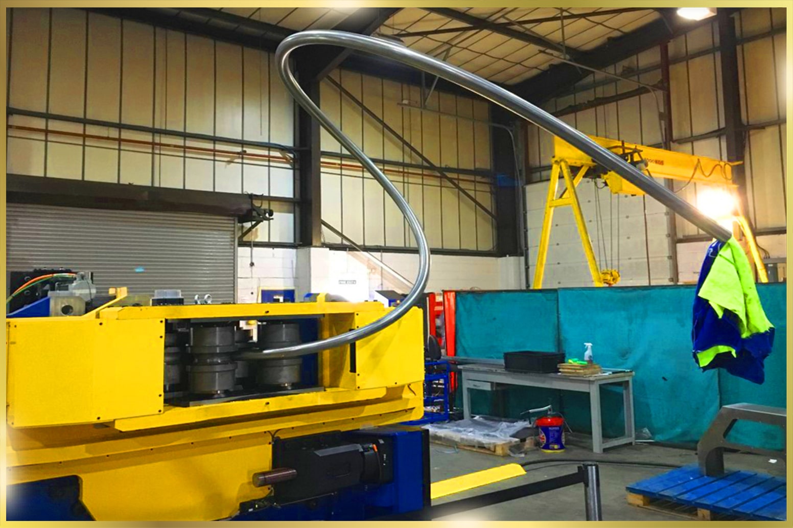 3D Pipe Bending Machine in Dubai