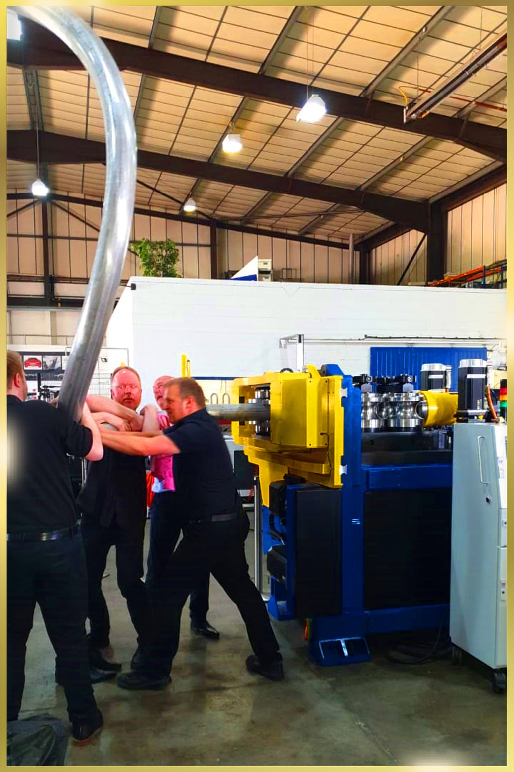 3D Pipe Bending Machine in Dubai