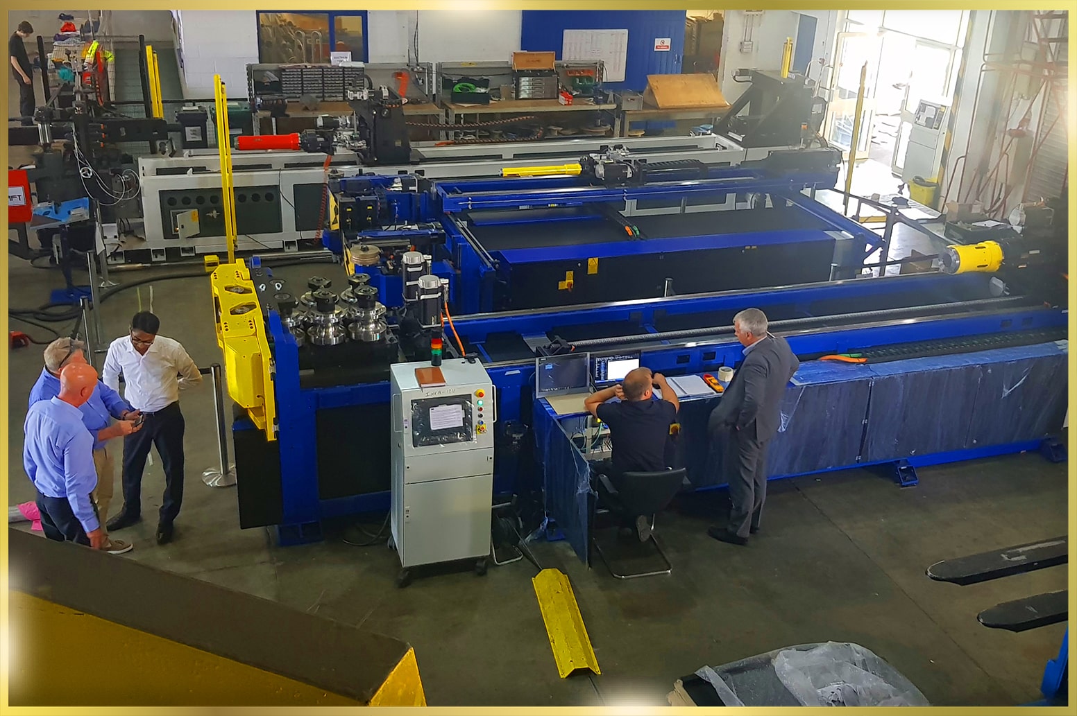 3D Pipe Bending Machine in Dubai